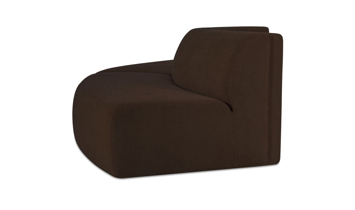 Sectionnel modulaire Naomi | Formes courbes | 2 configurations | 2 couleurs