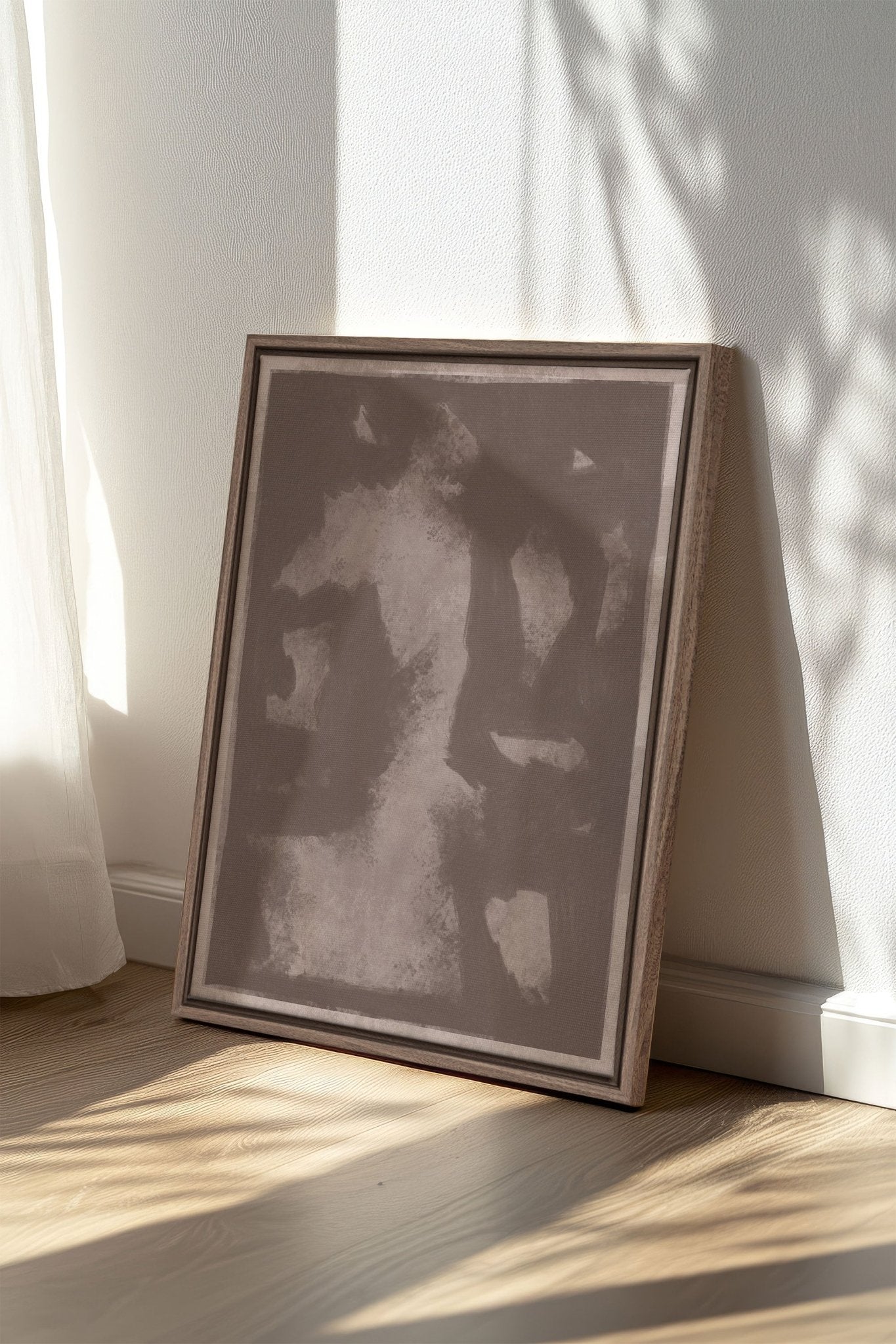 OMBRE MURALE, Oeuvre sur toile étirée - Les Trouvailles de JustinecanvasOleka Canvas12x16Bois Oak