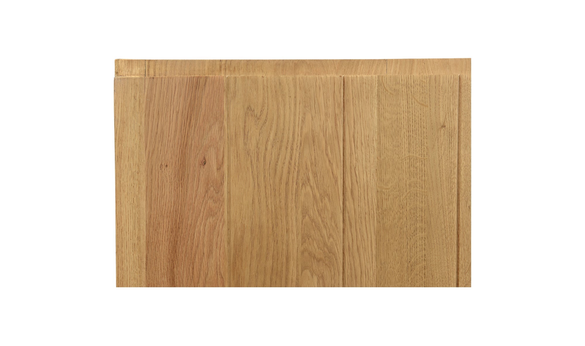 Lit Parana en bois massif avec tables de nuit | Chêne naturel | Design épuré