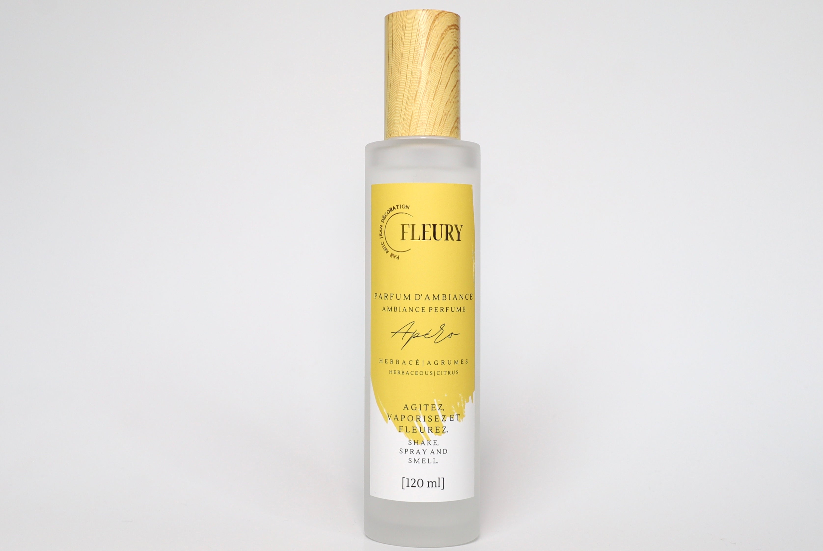 Parfum d'ambiance | Apéro | Citron, lavande & notes boisées | 120 ml