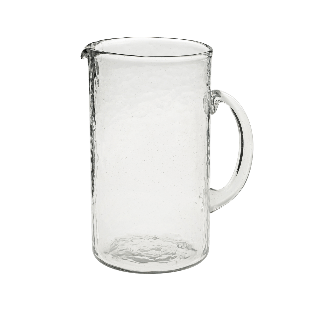 Pichet Montenegro | Texture Martelée en Verre Soufflé à la Main - Les Trouvailles de JustineIndaba Home