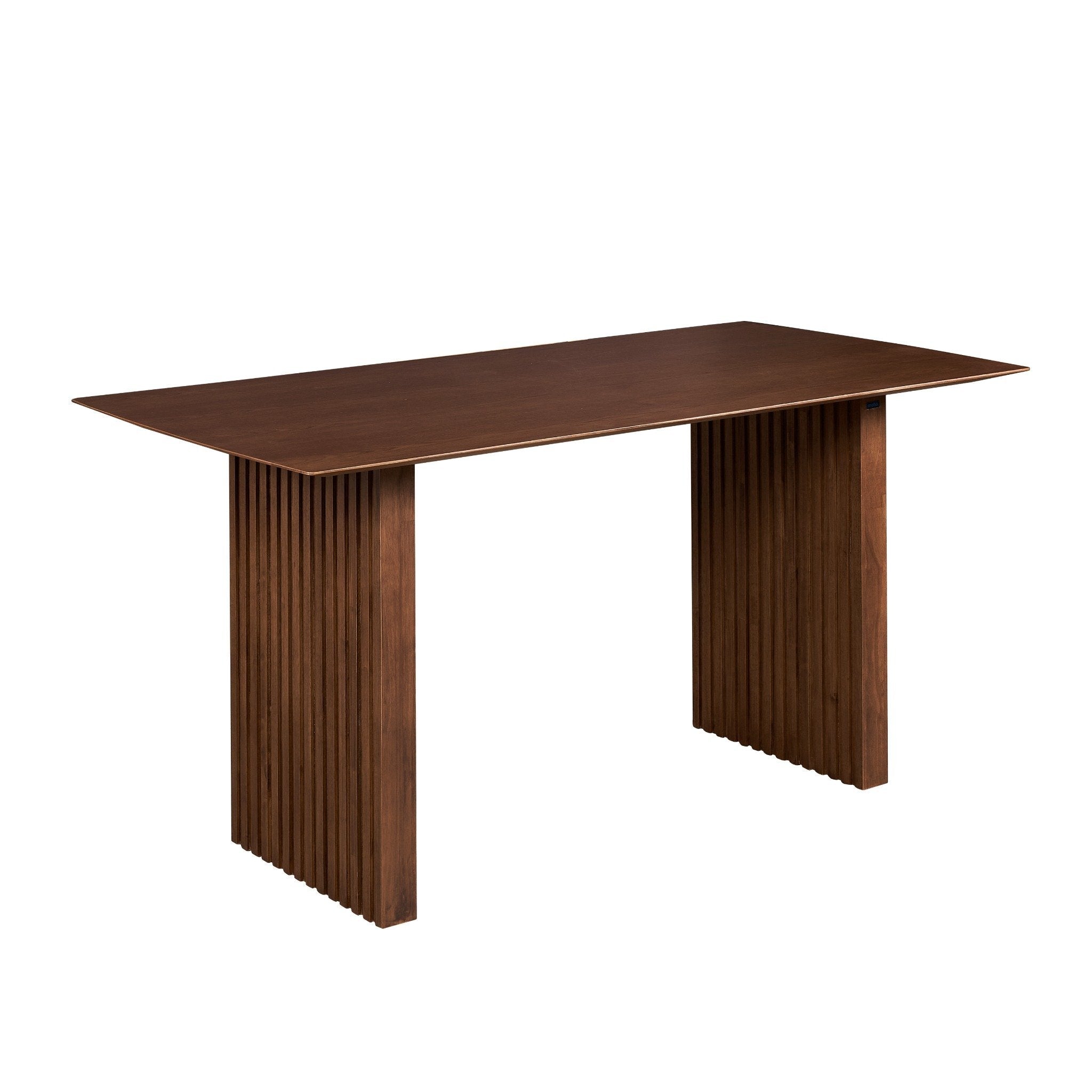 PLANK Dining Table in Oak and Rubberwood | Scandinavian | Minimalist | 6-Seater