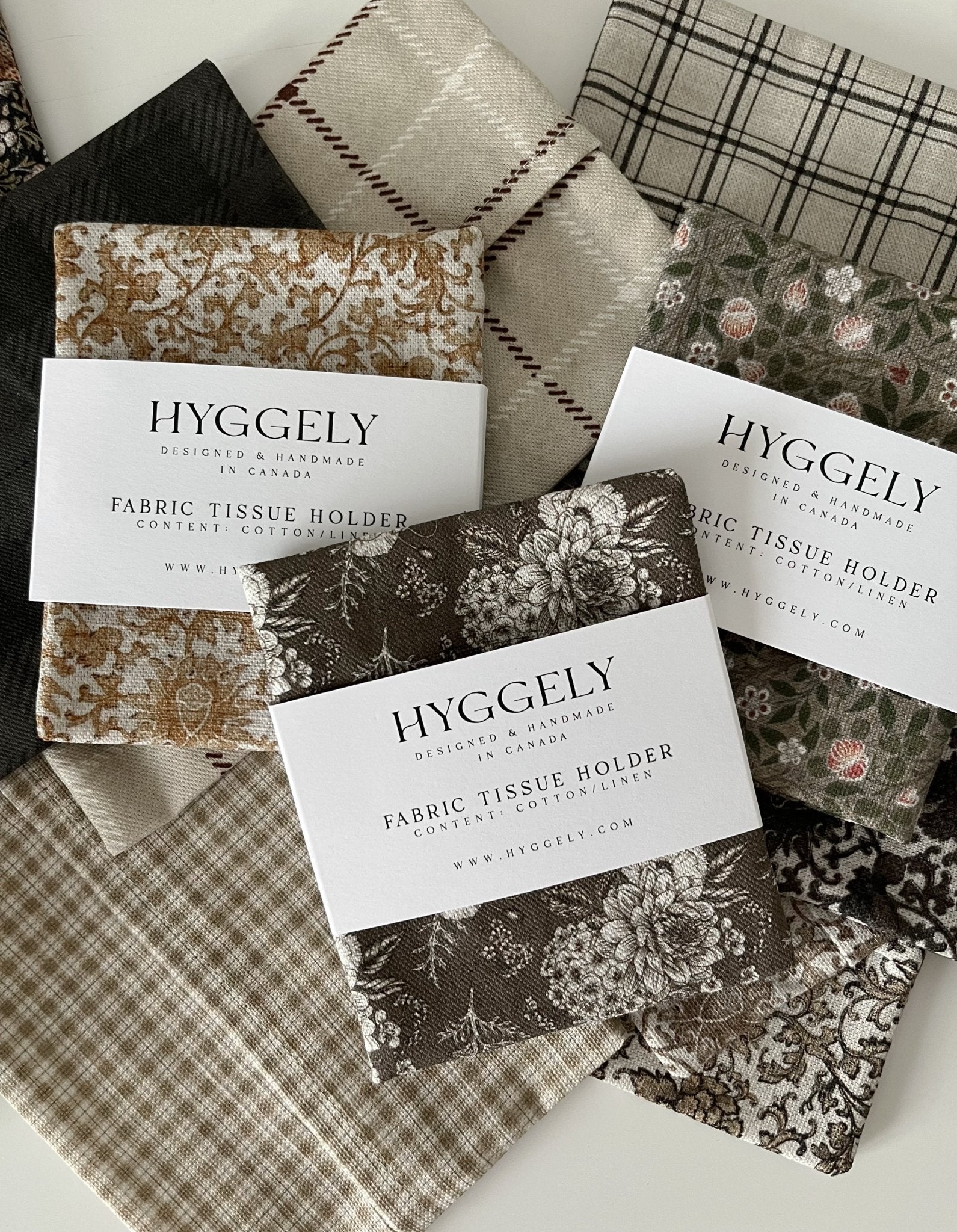 Pochette / Housse pour mouchoirs | Fait à la main | Gavin - Les Trouvailles de JustineTissue HoldersHyggely