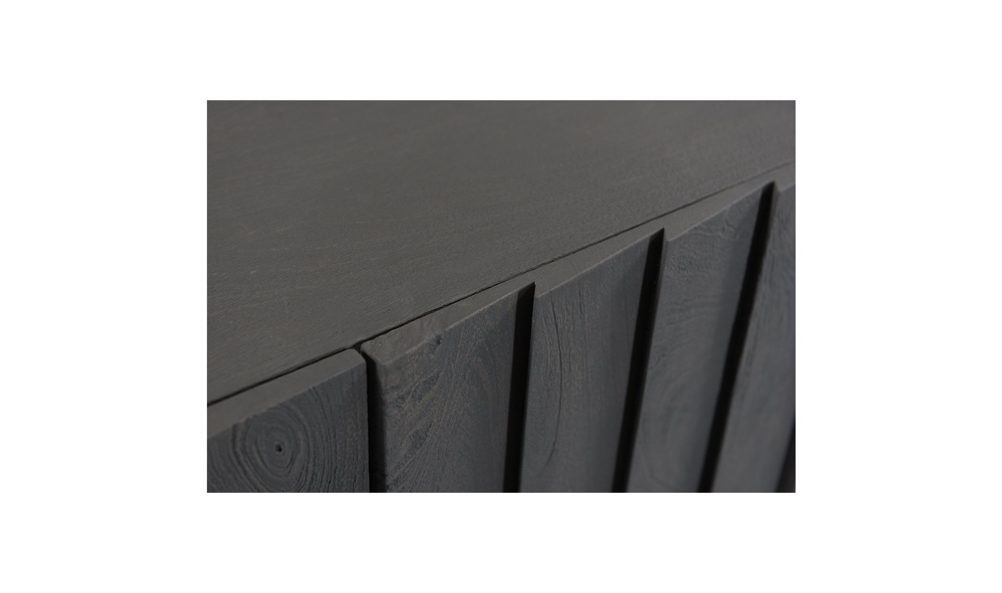 Buffet Rotterdam 4 portes en bois de manguier | Design contemporain | Piètement en fer