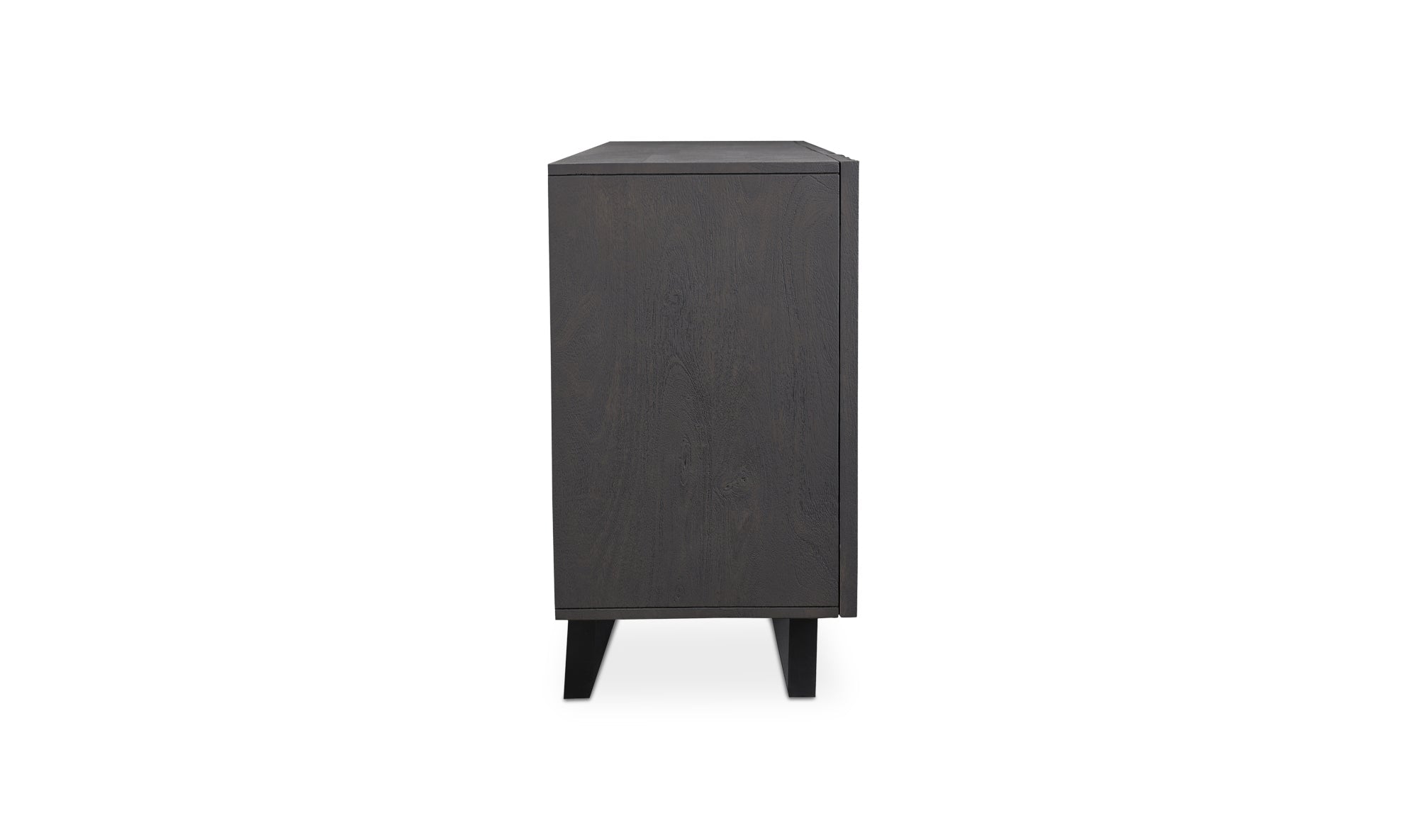 Buffet Rotterdam 4 portes en bois de manguier | Design contemporain | Piètement en fer