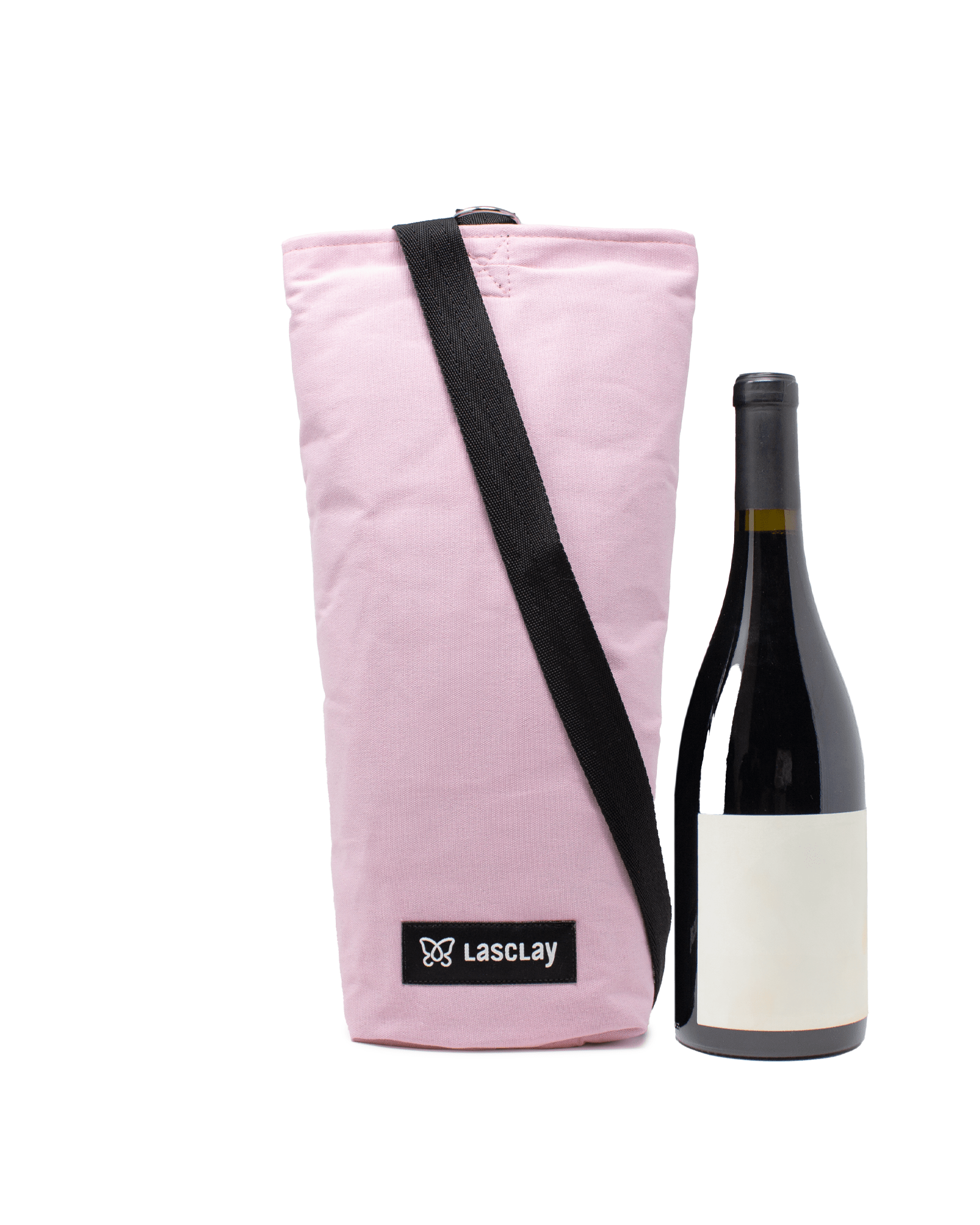 Sac à bouteille de vin isolé à l'asclépiade | Sac isotherme à vin | Lasclay - Les Trouvailles de JustineLasclayRose