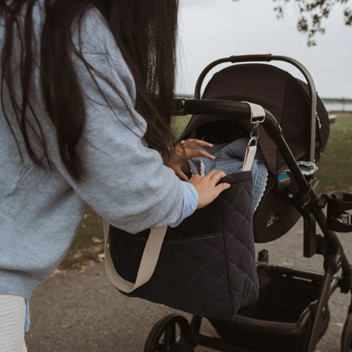 Sac à couches pratique et élégant pour parents | Dans le sac