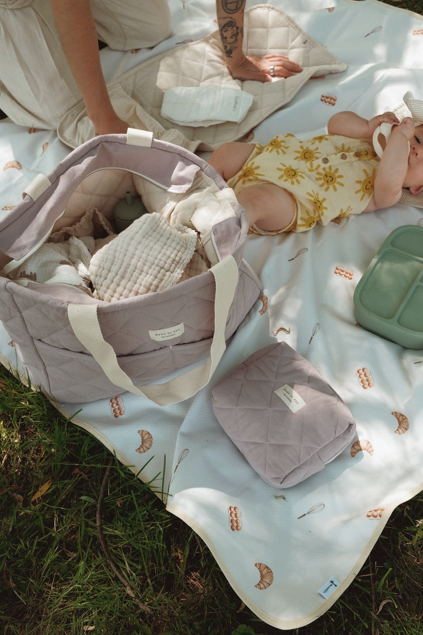 Sac à couches pratique et élégant pour parents | Dans le sac