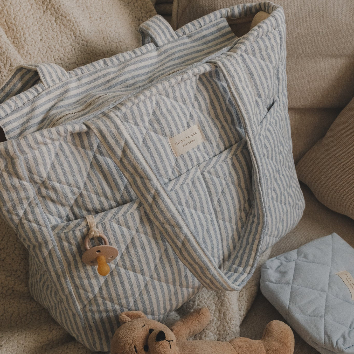 Sac à couches pratique et élégant pour parents | Dans le sac