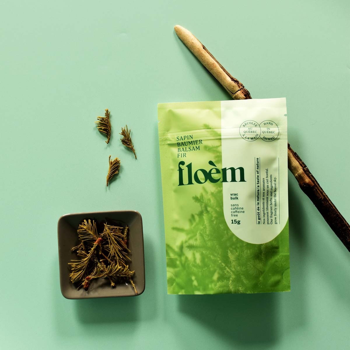 Sapin Baumier – Floèm - Les Trouvailles de JustineIngrédientsFloèmSac 20g / Vrac