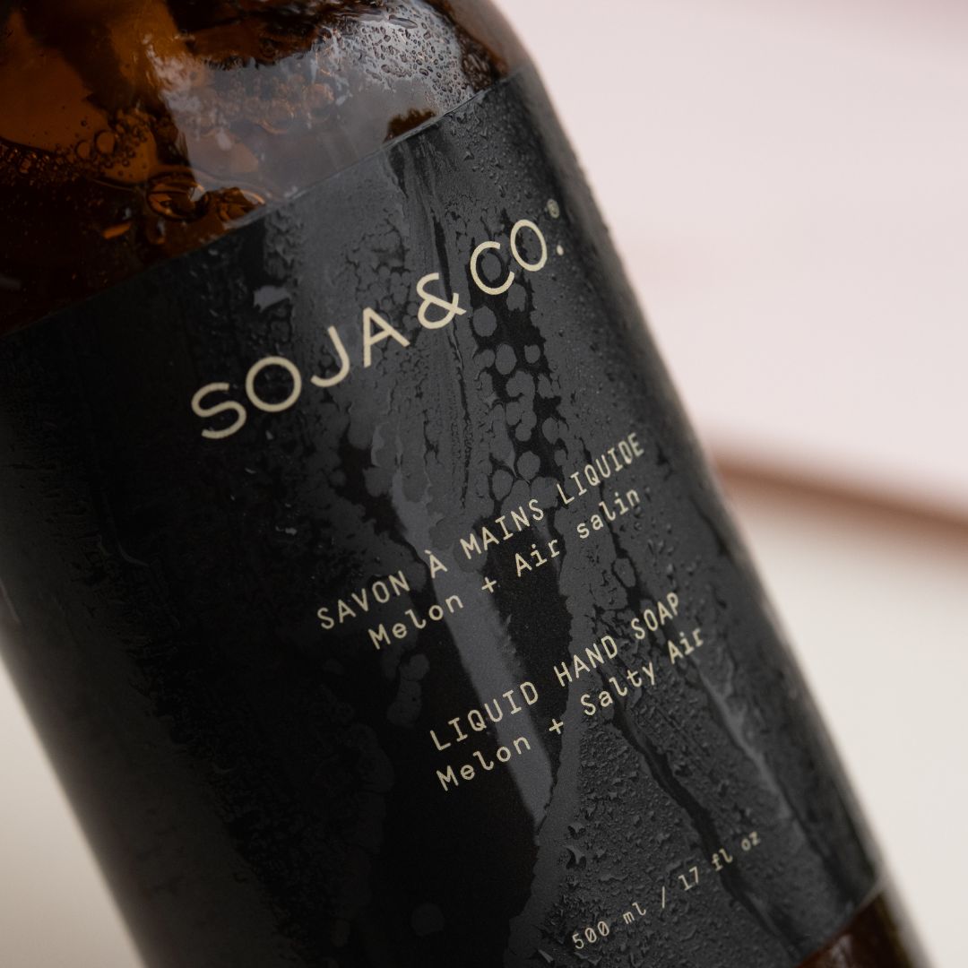 Savon à mains liquide 500 ml | Melon & air salin | SOJA&CO