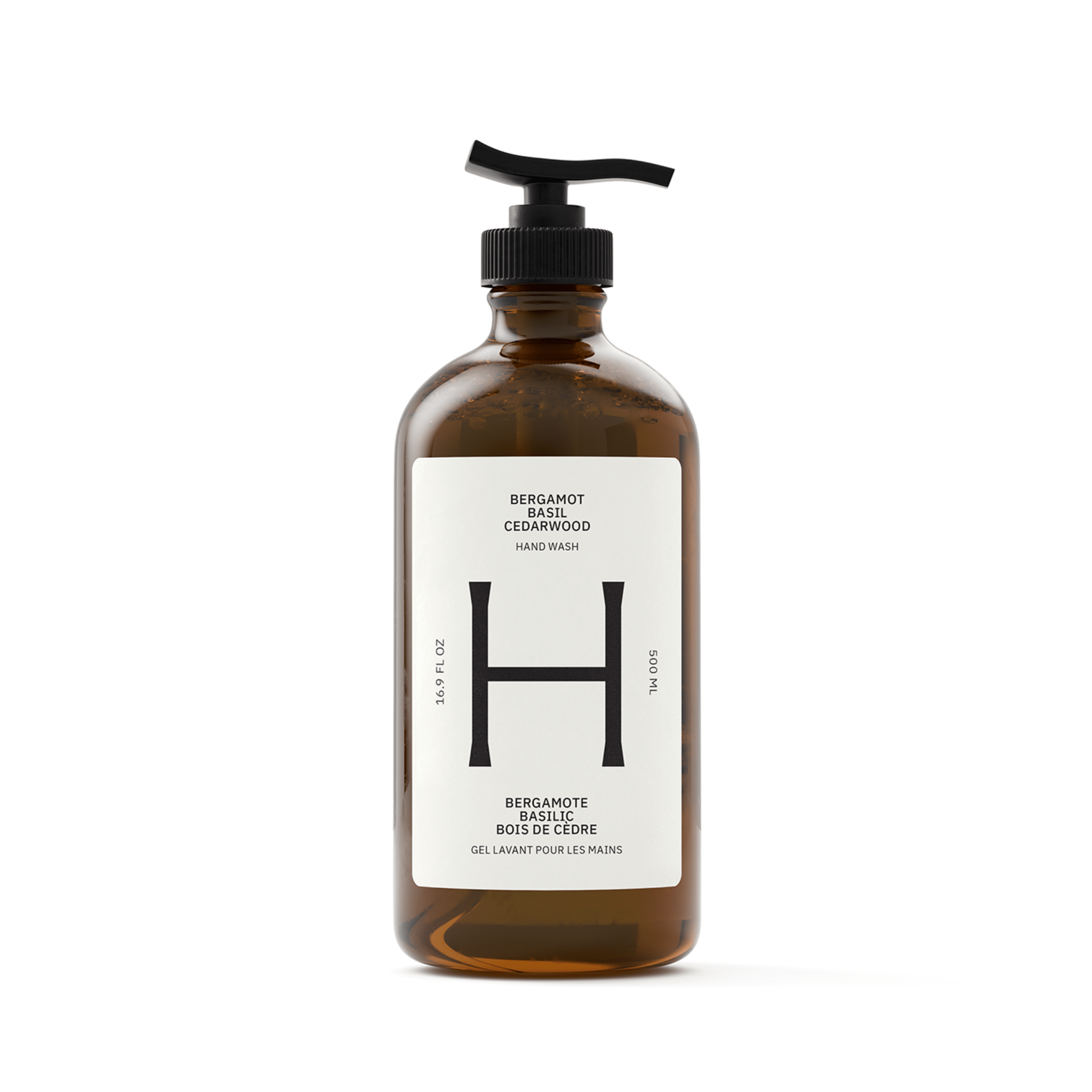 Savon à mains Bergamote, Basilic & Bois de cèdre | 236 ml ou 500 ml | Végan | Sans sulfates | Health Hut - Les Trouvailles de JustineHand SoapHealth Hut236ml