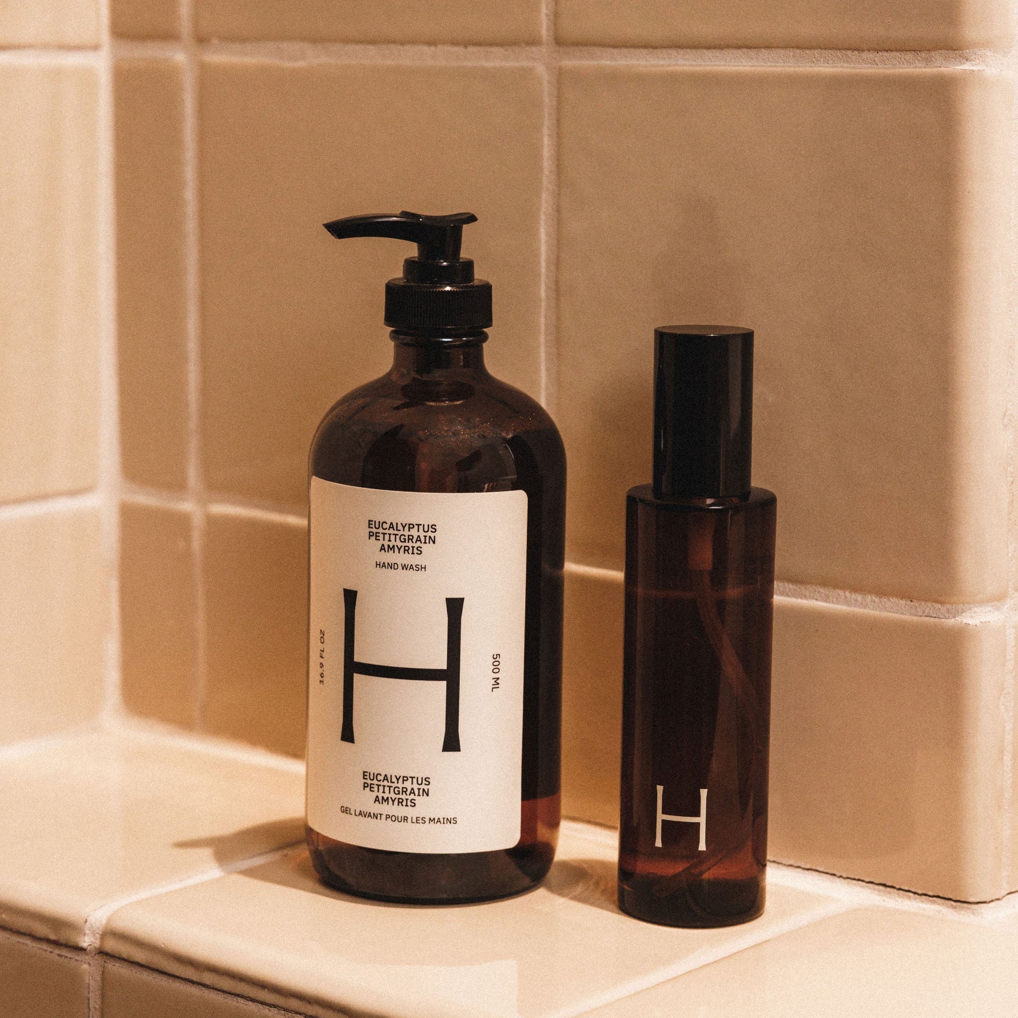 Savon à mains Eucalyptus, Petitgrain & Amyris | 236 ml ou 500 ml | Végan | Sans sulfates | Health Hut - Les Trouvailles de JustineHand SoapHealth Hut236ml