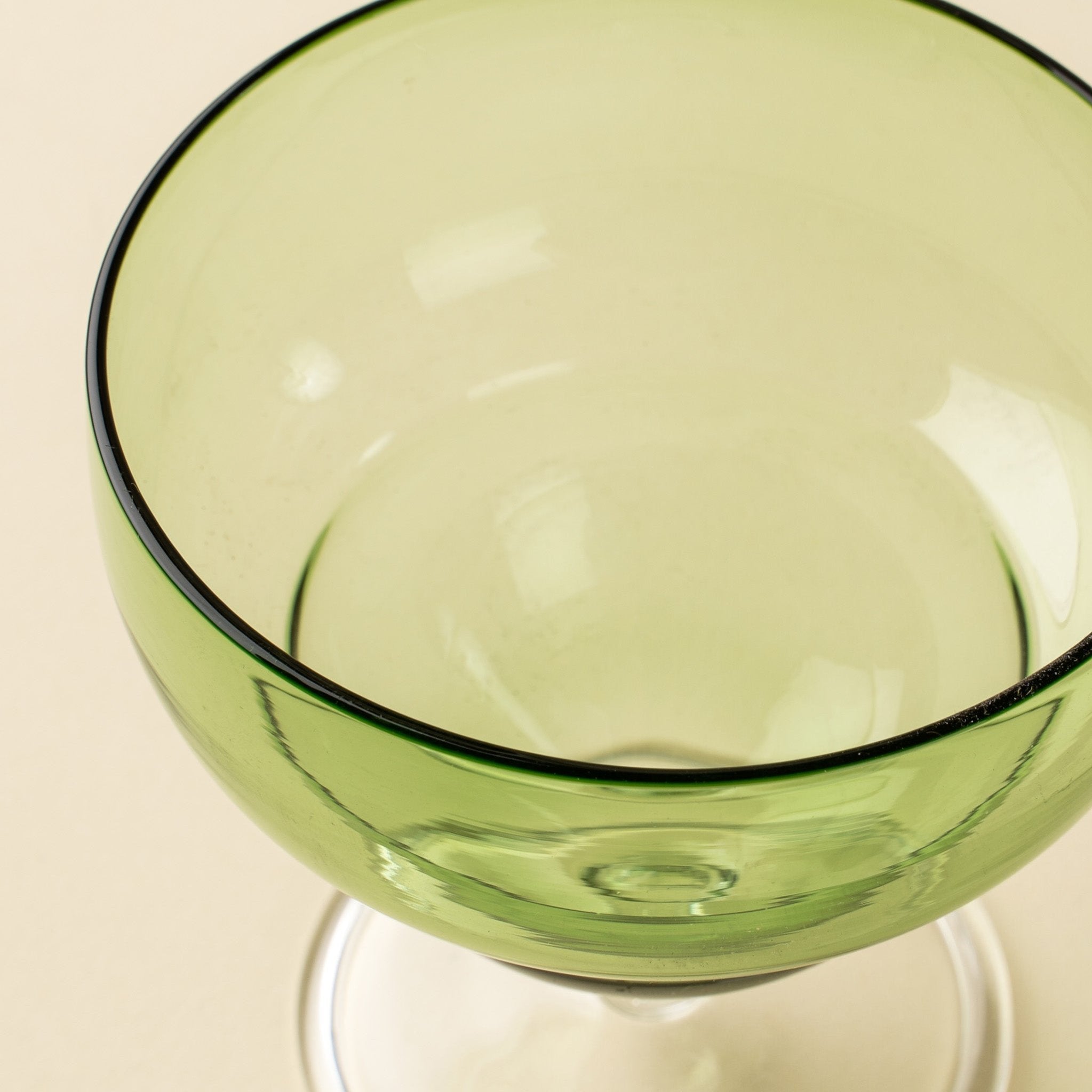 Savoy Coupe, Vert | Verre Sculptural | Fait à la main | Écoresponsable | Indaba - Les Trouvailles de JustineIndaba Home
