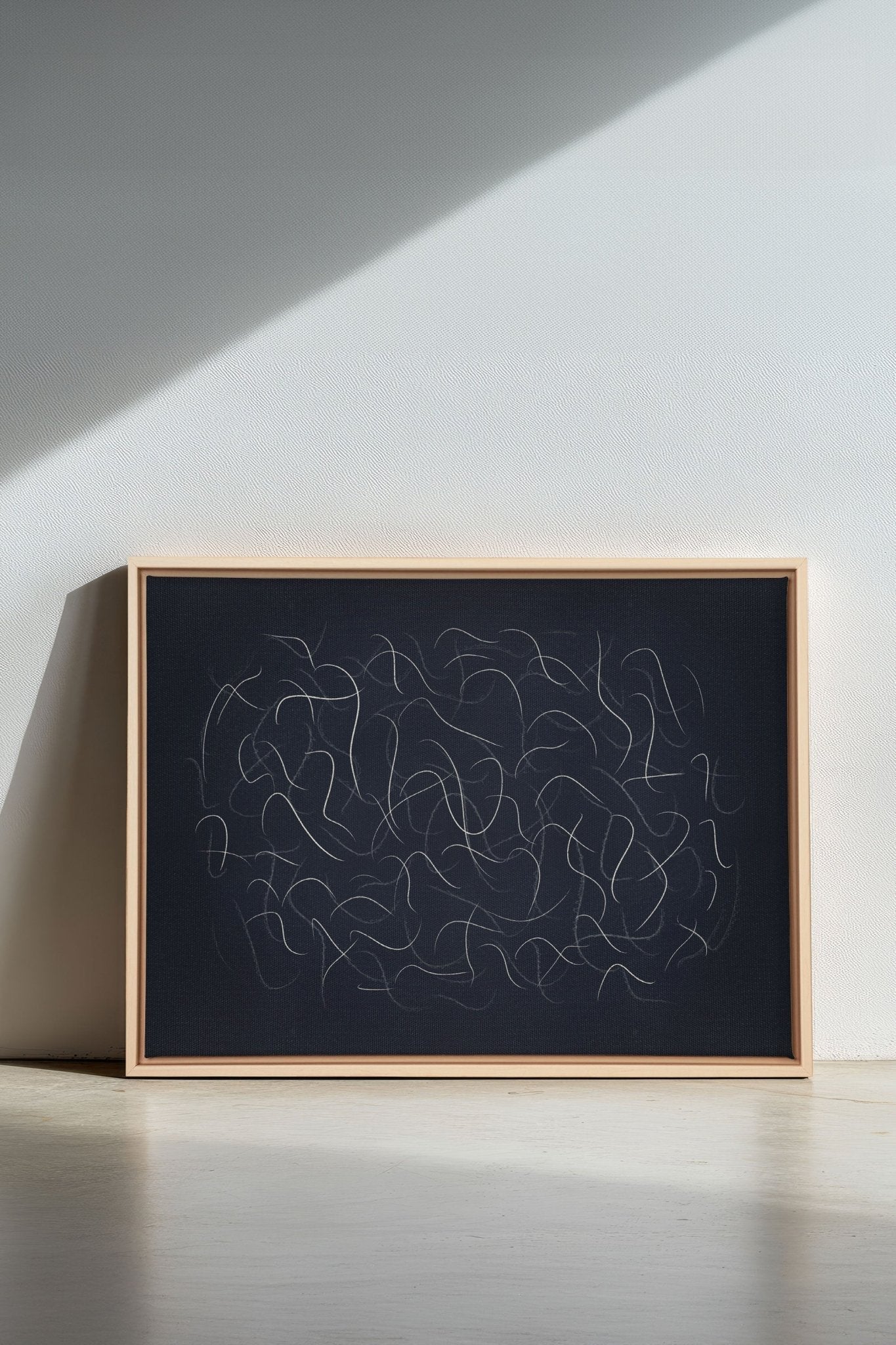 Shadow, Oeuvre sur toile étirée - Les Trouvailles de JustinecanvasOleka Canvas16x12Bois naturel