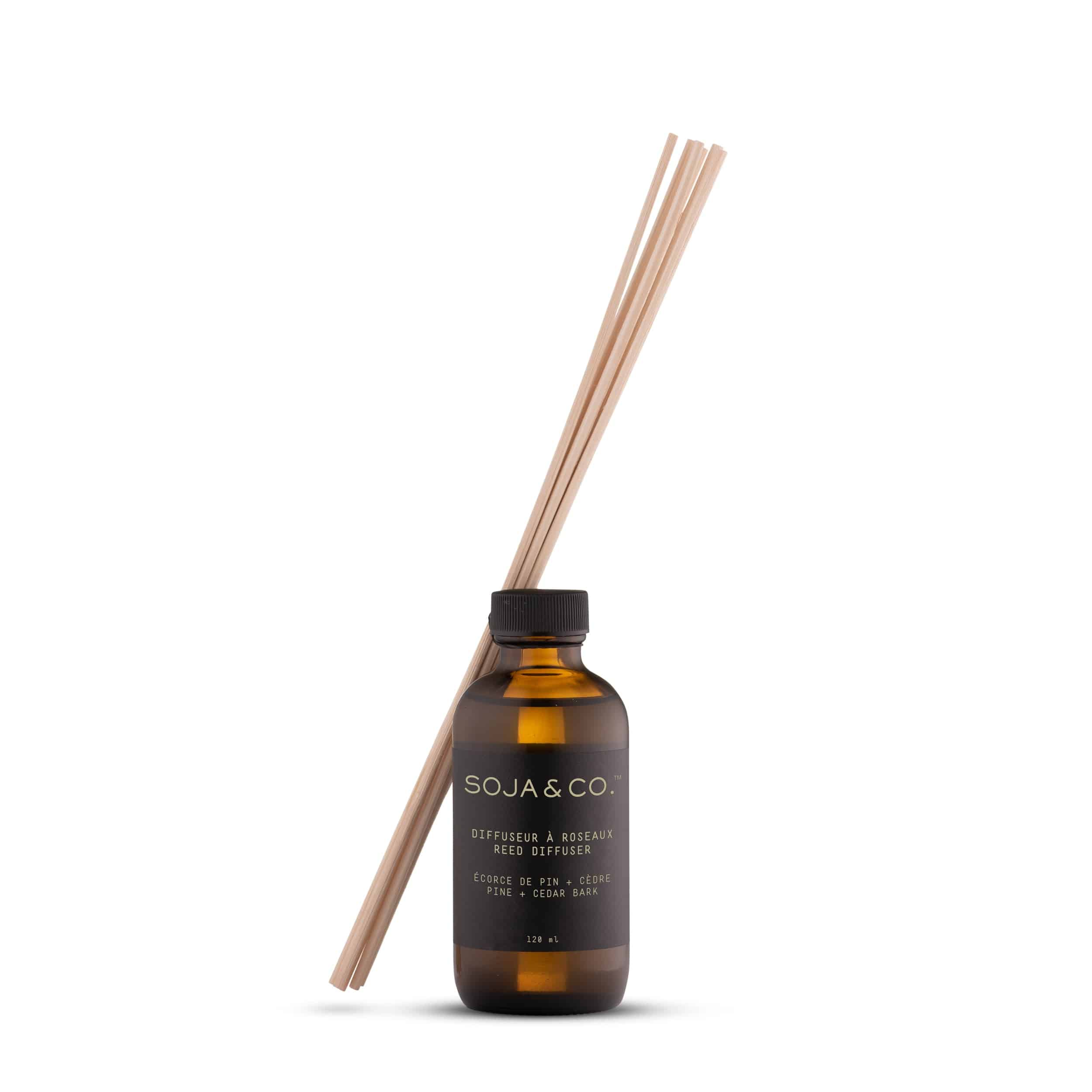 Diffuseur à roseaux | Écorce de pin & cèdre | SOJA&CO