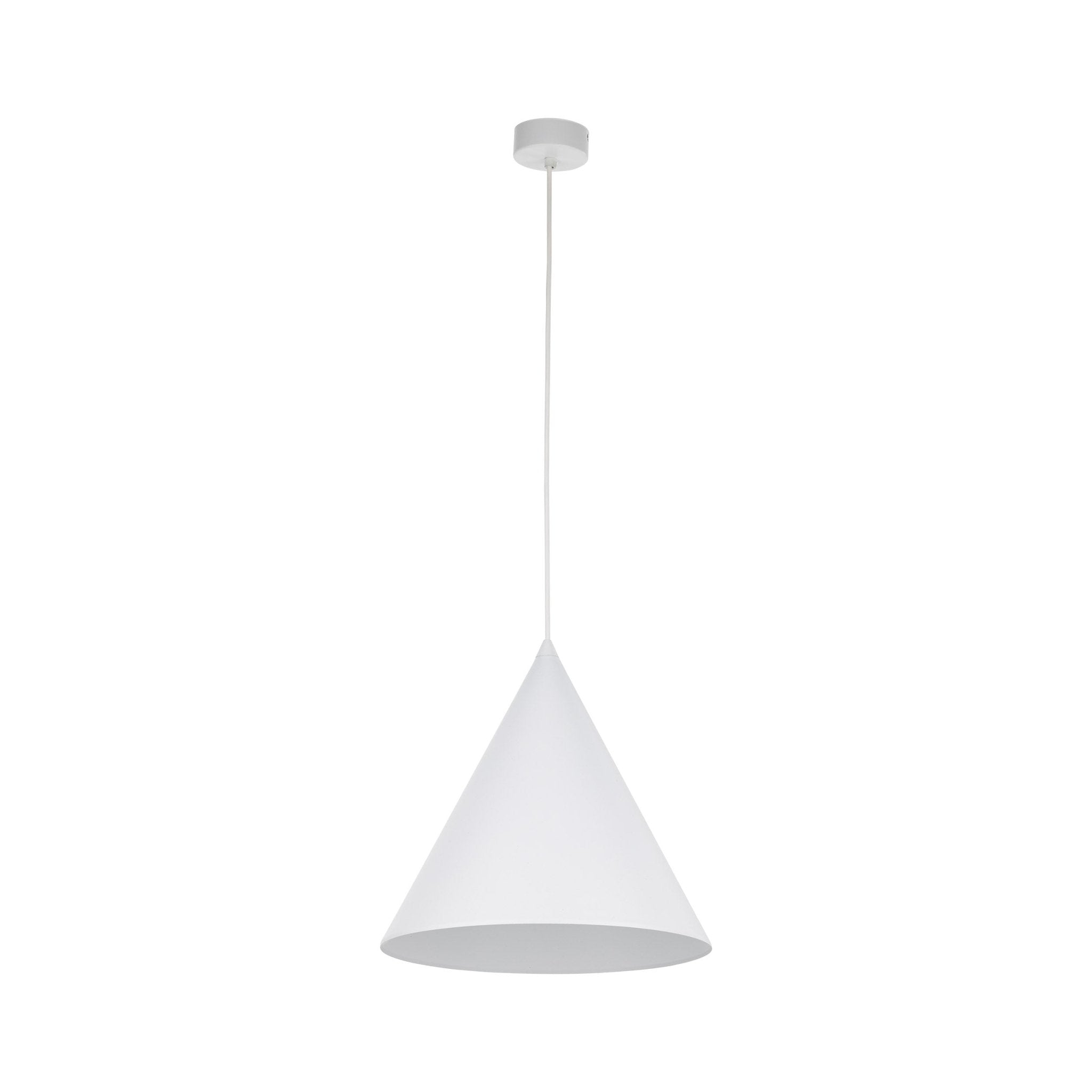 Suspension CONO | Format Moyen | 1 lumière | Métal peint | Design moderne minimaliste | Luminaire contemporain - Les Trouvailles de JustineLumoCraftsBlack