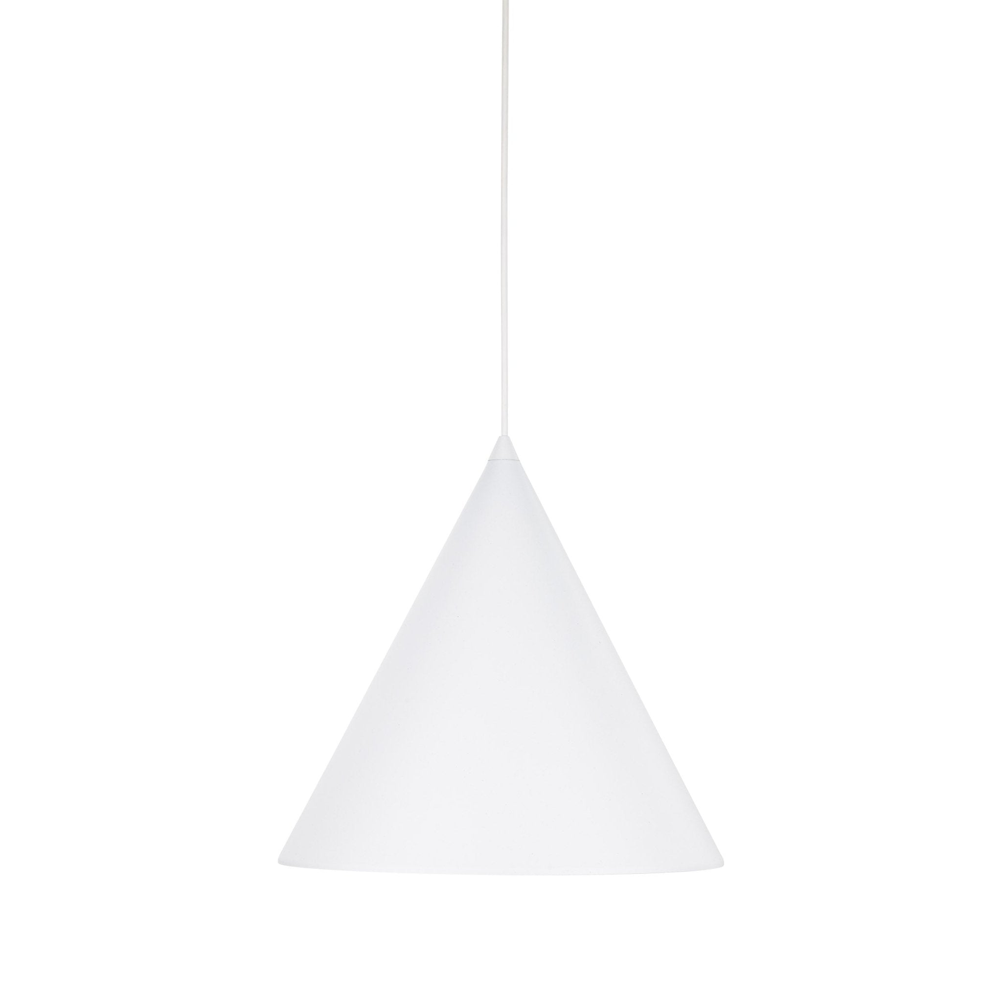 Suspension CONO | Format Moyen | 1 lumière | Métal peint | Design moderne minimaliste | Luminaire contemporain - Les Trouvailles de JustineLumoCraftsBlack