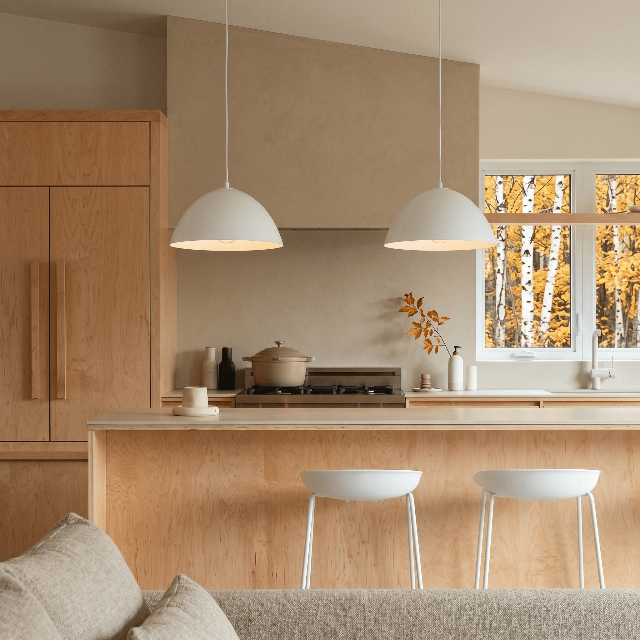 Suspension FARO en acier peint avec abat-jour en forme de dôme, design moderne et élégant pour salle à manger ou cuisine.