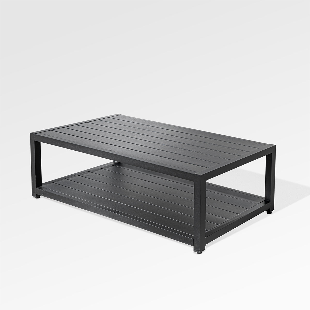 Table basse Chestnut Lux | Aluminium noir - Les Trouvailles de Justinecoffee tablesEnclover