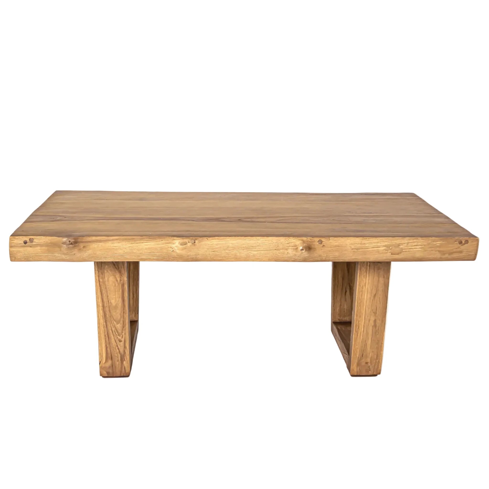 Table basse Rustik en bois de teck - Les Trouvailles de JustineTables bassesCRUSOË