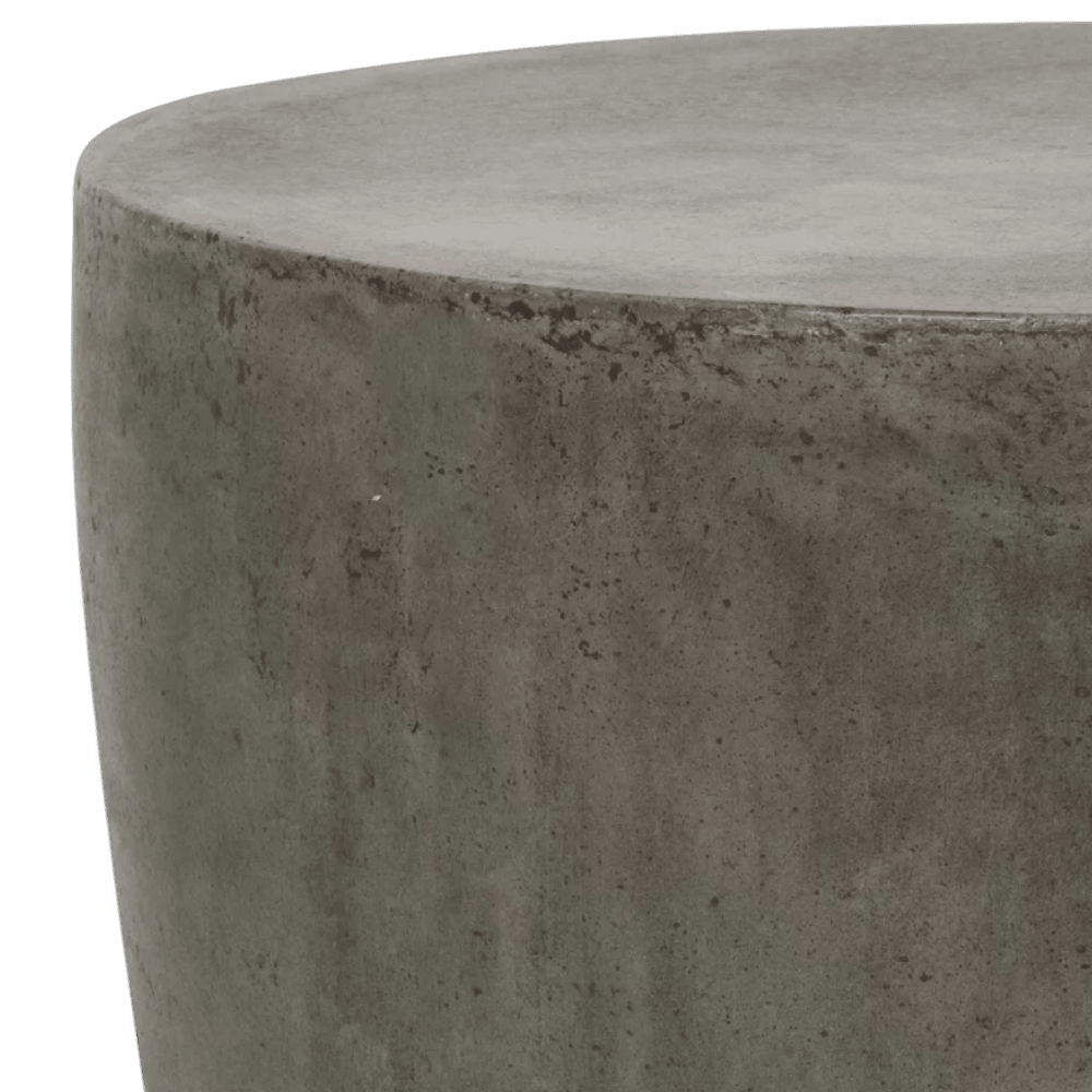 Table d’appoint Olivia Terrazzo | Ciment, Noir ou Blanc - Les Trouvailles de JustineartiplantoCement