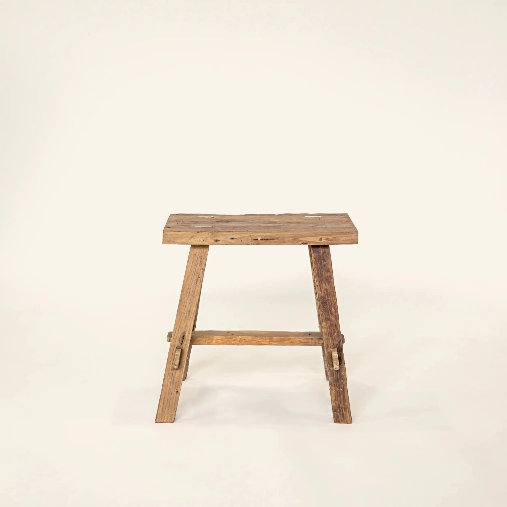 Tabouret vintage en teck - Les Trouvailles de JustineTabouretsCRUSOË