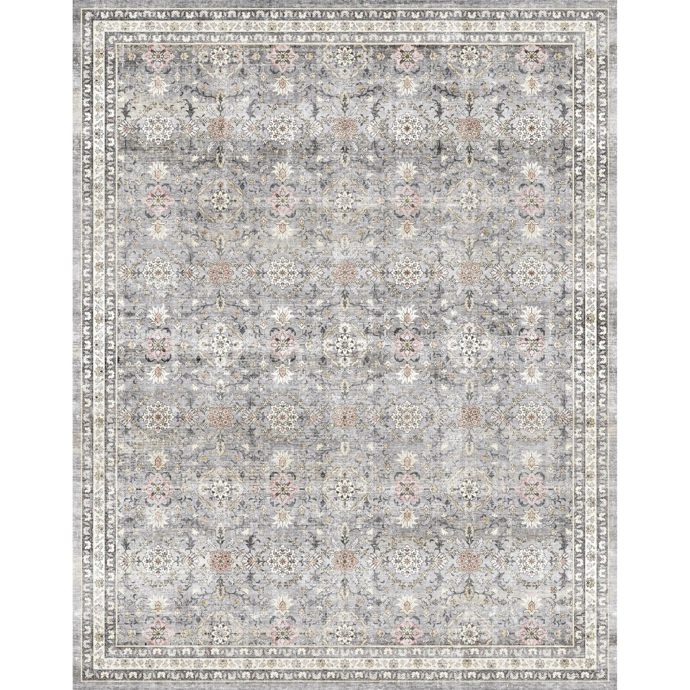 Tapis Anais – Lavande Rose - Les Trouvailles de JustinerugsartiplantoMachine Washable8'x10'