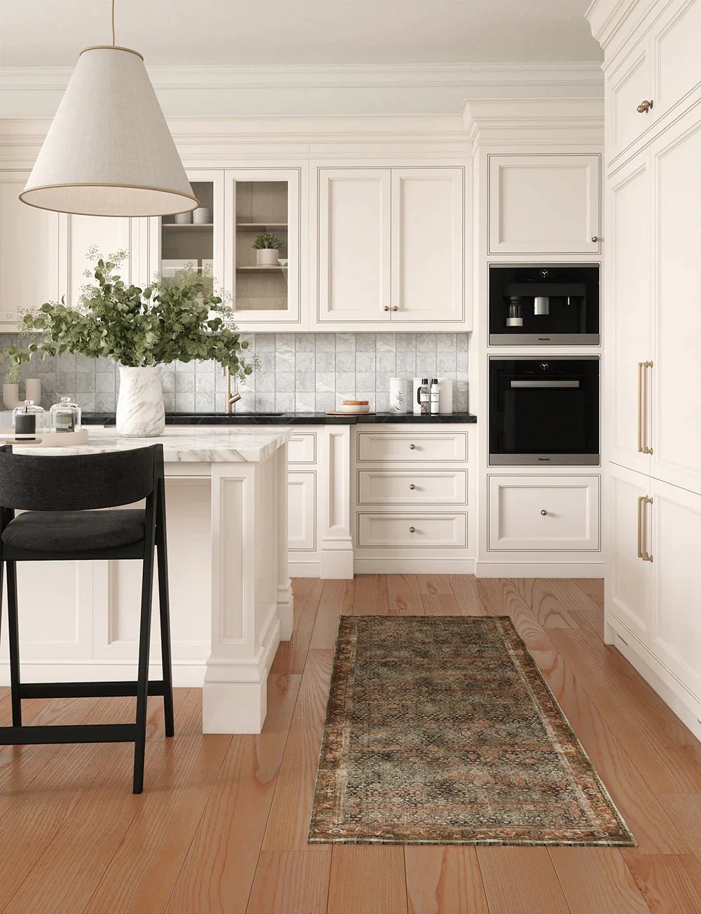 Tapis Castanha – Couleur Marron - Les Trouvailles de JustinerugsartiplantoMachine Washable9’x12’