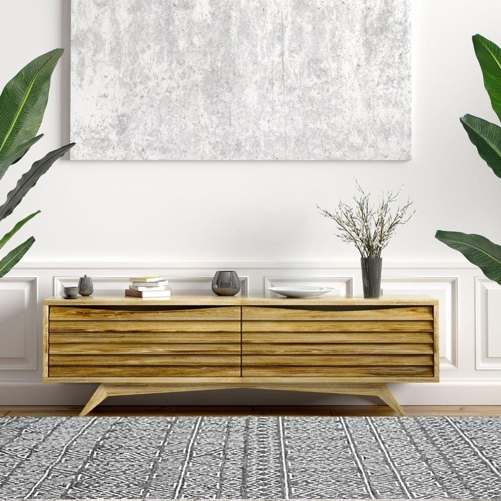 Tapis Mara en Laine Tissée à la Main | 183 x 274 cm - Les Trouvailles de JustineRugartiplanto