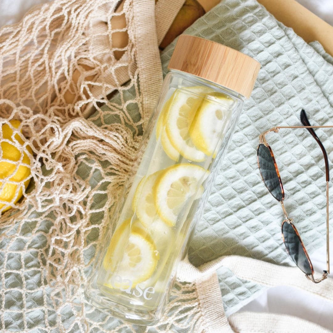Verre infuseur 3 en 1 en verre et bambou | 450 ml | Tease Tea