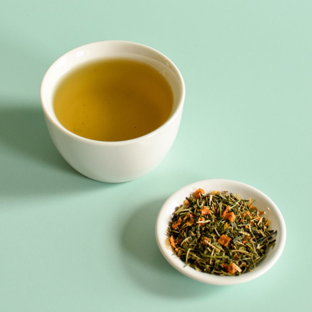 Thé en vrac – Thé vert Sencha, Ortie & Épinette noire – Floèm - Les Trouvailles de JustineTea & InfusionsFloèmSac 45g / Vrac