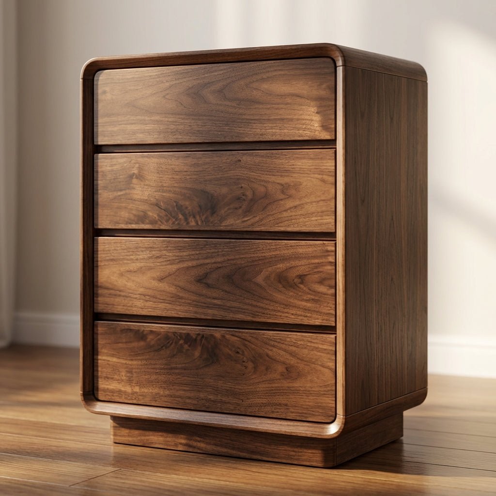 Commode Lisbon en noyer noir | Rangement élégant | Design contemporain