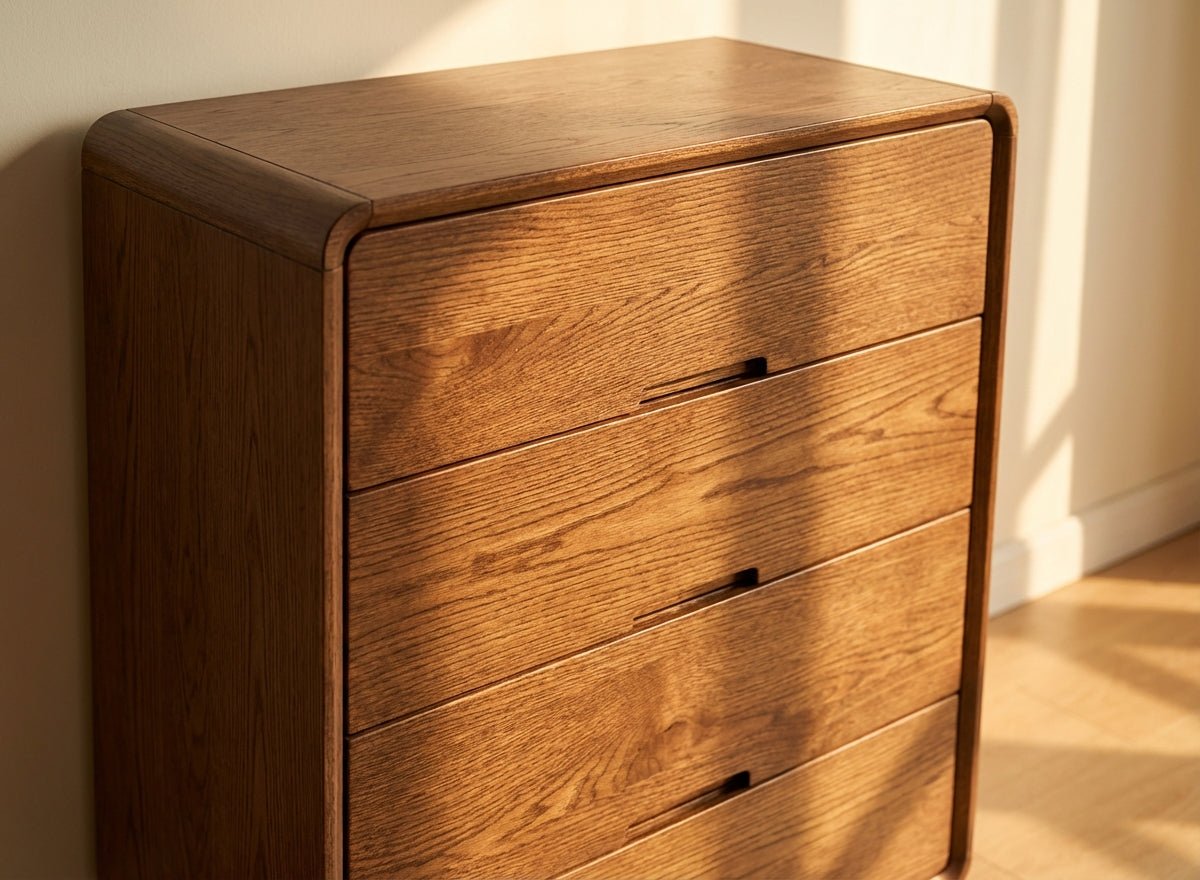 Commode Lisbon en noyer noir | Rangement élégant | Design contemporain