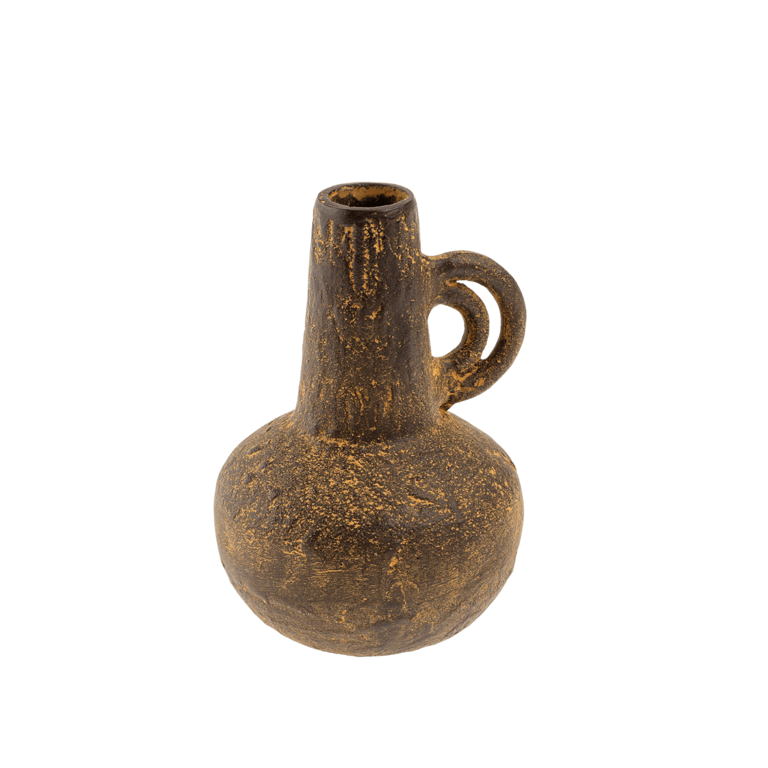 Vase Miniature Terra Façonné à la Main | Aluminium - Les Trouvailles de JustineIndaba Home