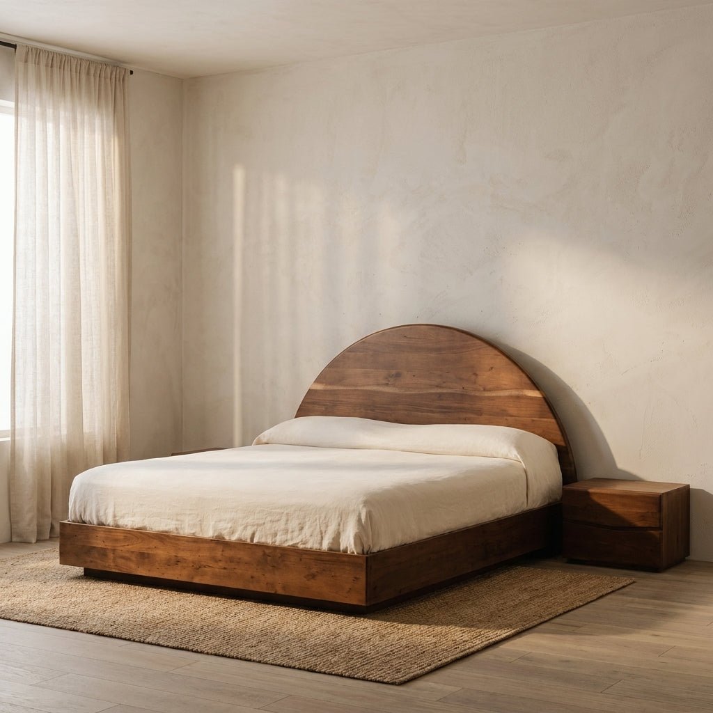 Wexford Bedroom Set | Solid Acacia | Walnut Finish