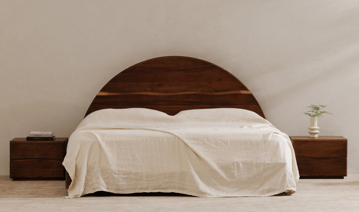 Wexford Bedroom Set | Solid Acacia | Walnut Finish