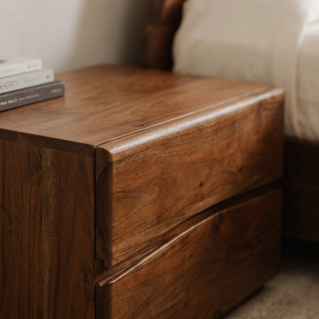 Wexford Bedroom Set | Solid Acacia | Walnut Finish