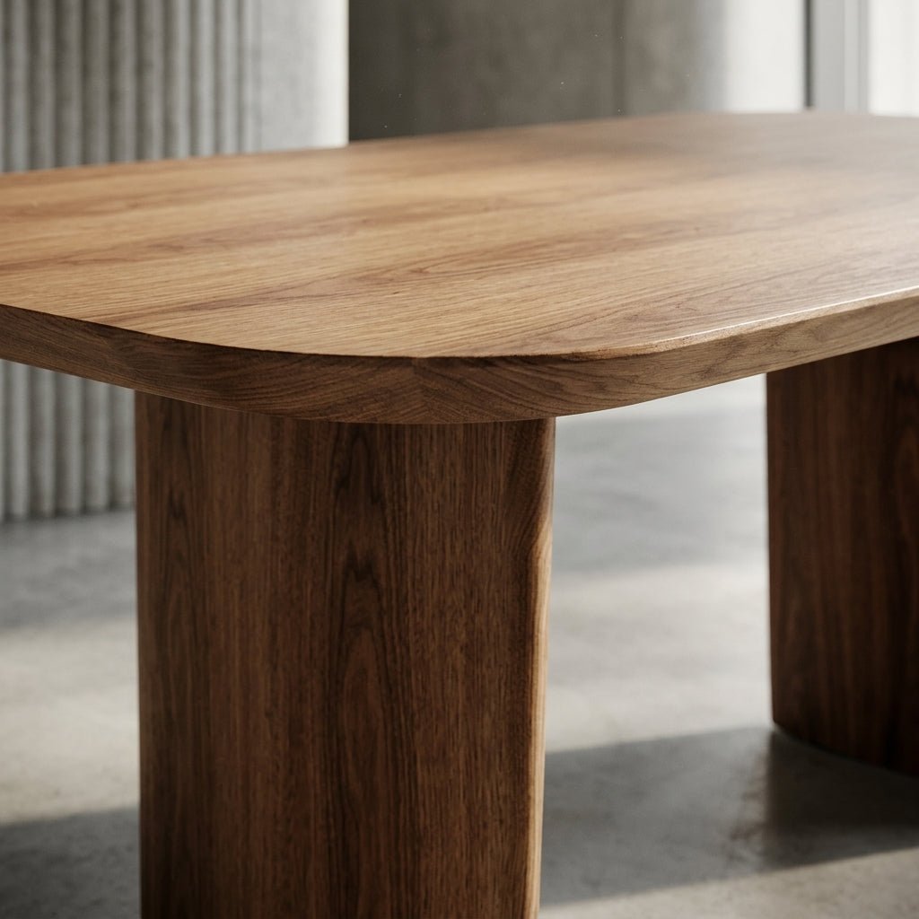 Ensemble de salle à manger Wilder | Fini noyer | Table et 4 ou 6 chaises Sienna