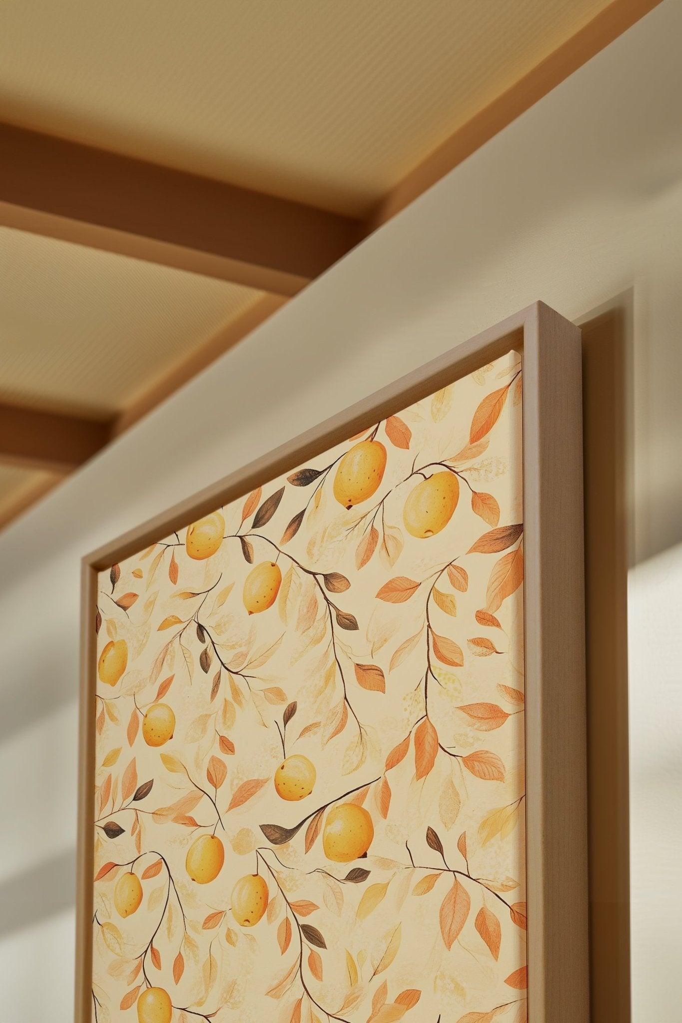 WILLIAM MORRIS II, Oeuvre sur toile étirée - Les Trouvailles de JustinecanvasOleka Canvas12x16Bois naturel