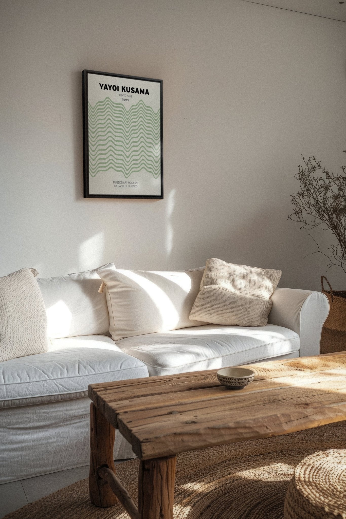 YAYOI I, Oeuvre sur toile étirée - Les Trouvailles de JustinecanvasOleka Canvas12x16Noir