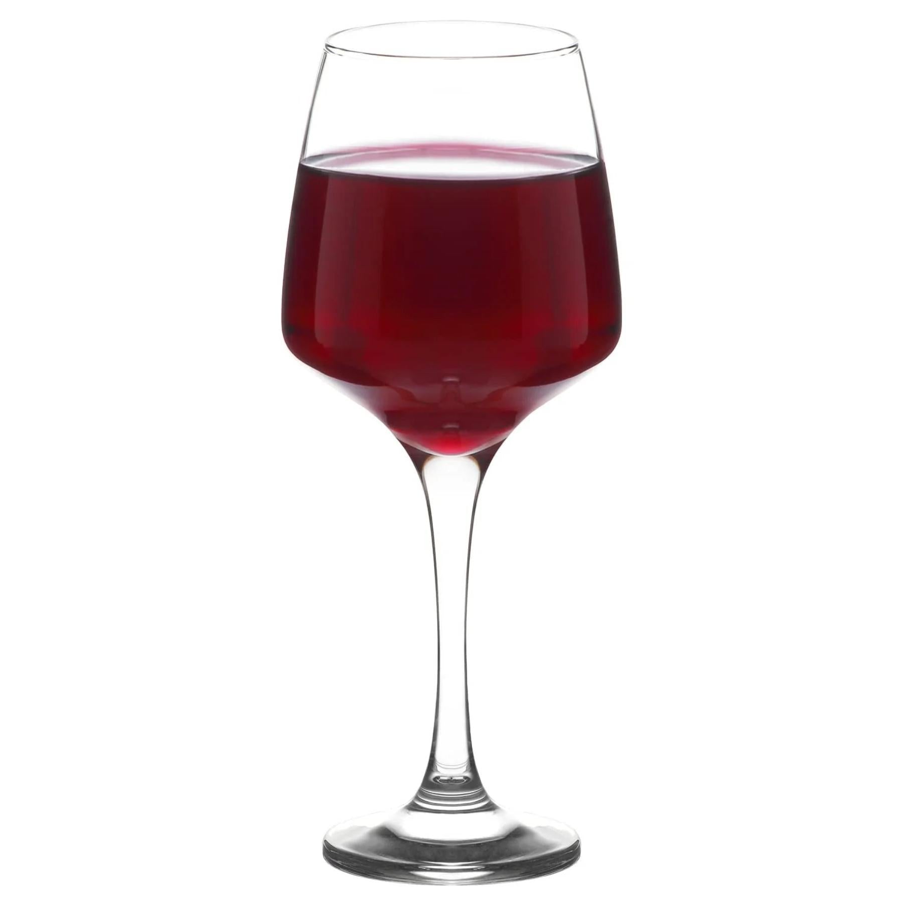 Verres à vin LAV LAL 295 mL (10 oz) | Ensemble de 6 | Verre sans plomb