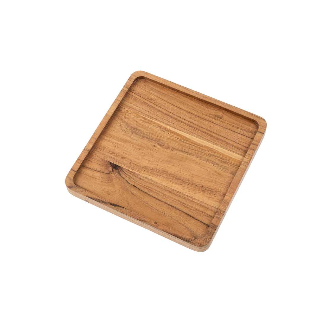Plateau Carré Heritage en bois d'acacia | Petit Format
