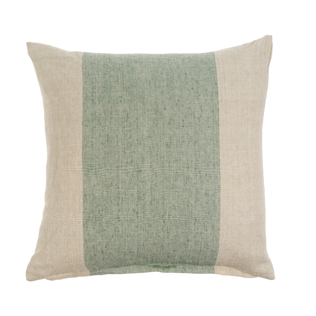 Coussin en Lin Lagoon | 50x50 cm | 100 % Lin Européen Tissé à la Main