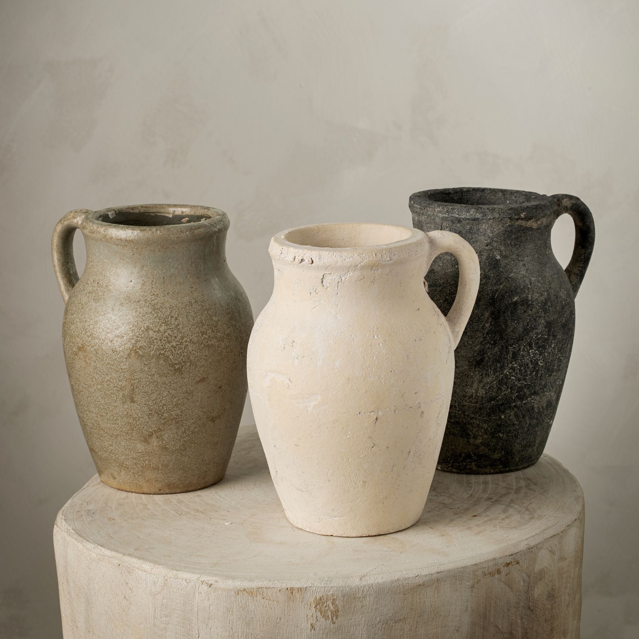 Vase Cruche Rhodes en Terre Cuite| Petit Format | Inspiration artisanale et antique