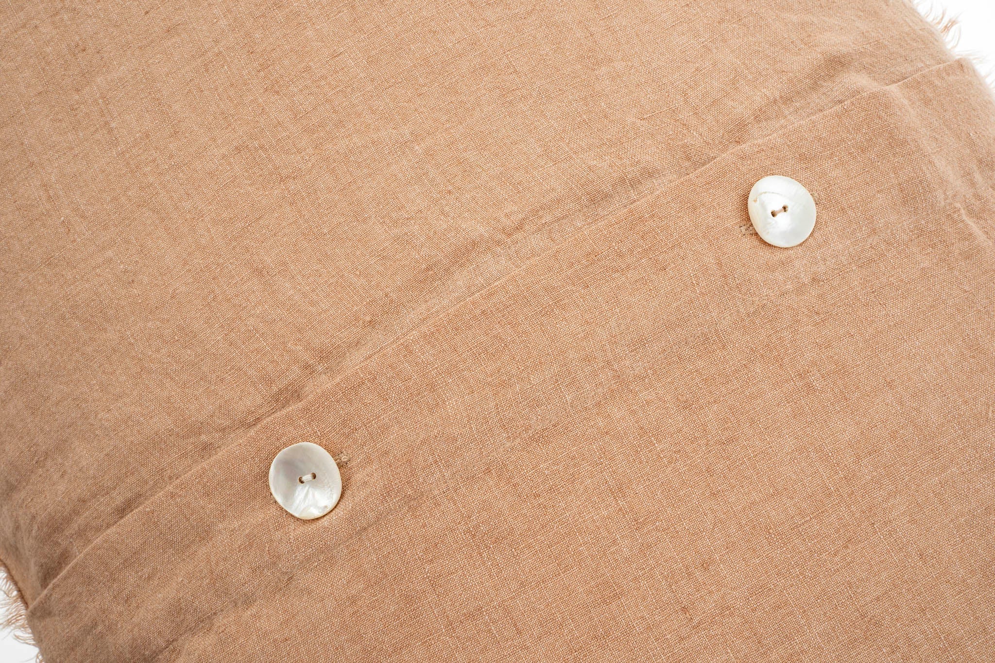 Ensemble de Literie en Lin Lina | Format Queen | Terracotta