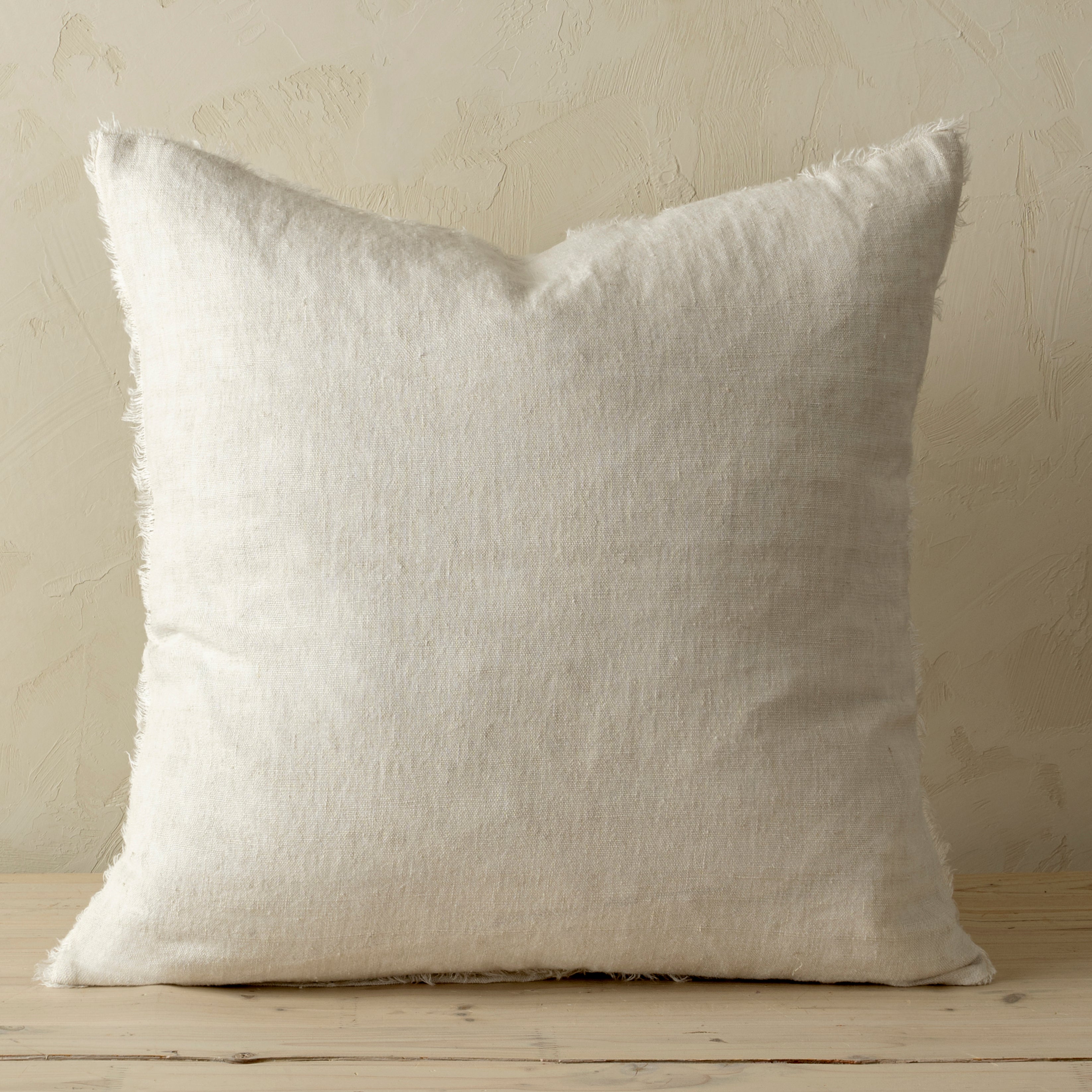 Coussin en Lin Lina | 60x60 cm | Couleur Glacier