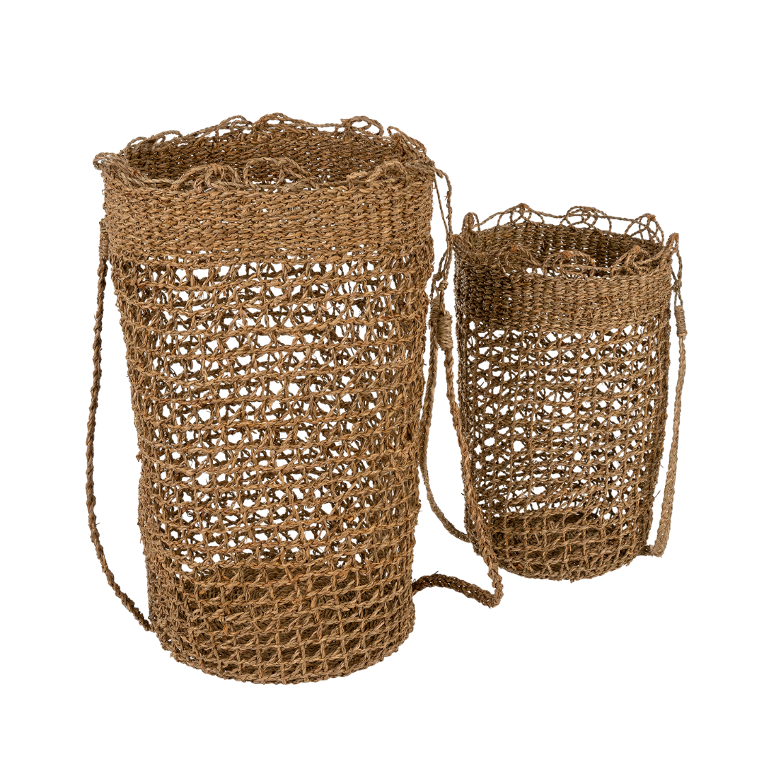 Paniers de Rangement Costa | Ensemble de 2 | Style Naturel et Polyvalent