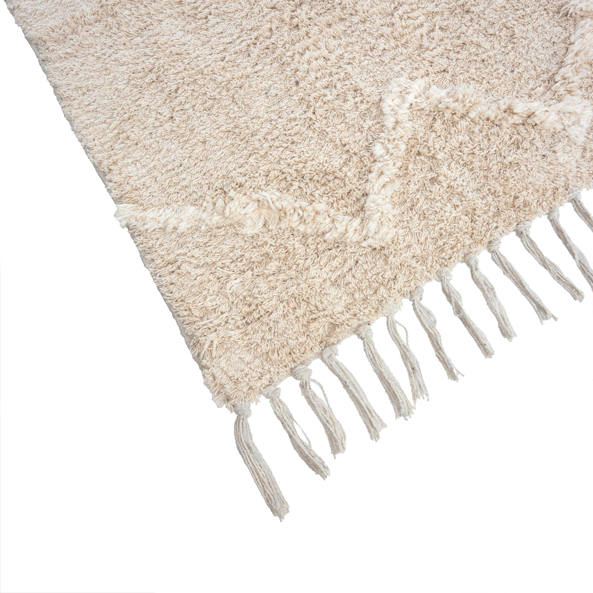 Tapis tufté Mari | 213 x 152 cm | Fait à la Main en Coton