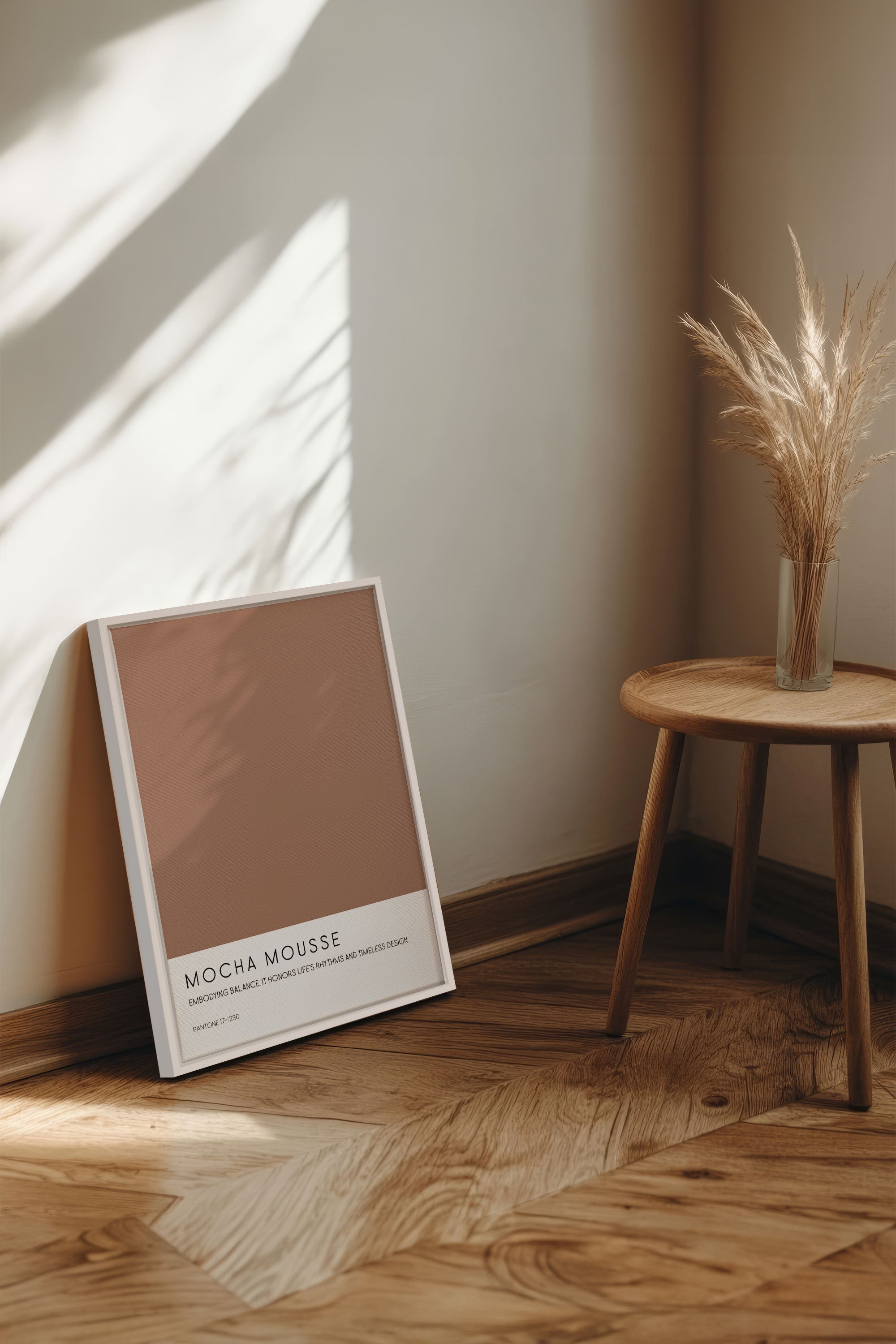 MOCHA MOUSSE, Oeuvre sur toile étirée